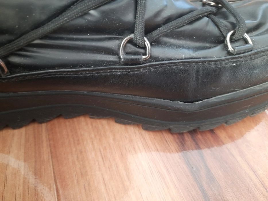 Czarne śniegowce 39