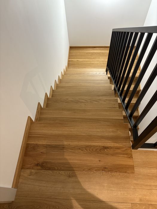 Schody dębowe trepy stopnie drewniane nakładki