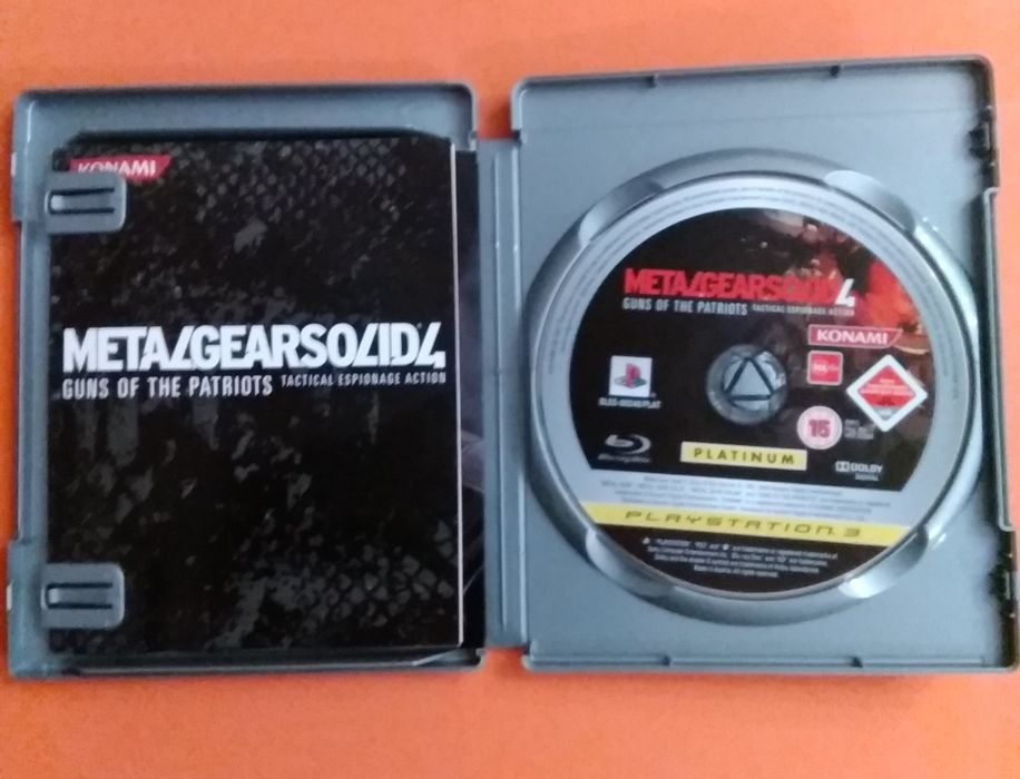 Jogo Metalgearsolid 4 Platinum PlayStation 3