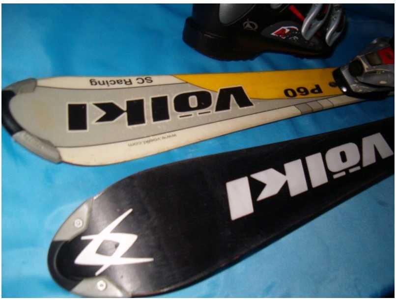 Super komplet narty VOLKI 130 + buty NORDICA 38