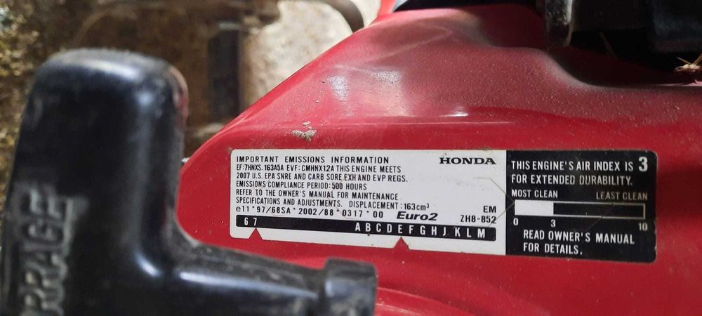 Motoenxada Honda Gx 160