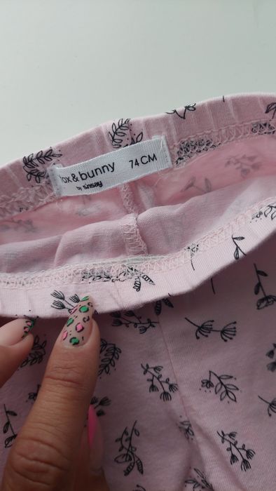 Nowe leginsy rozmiar 68