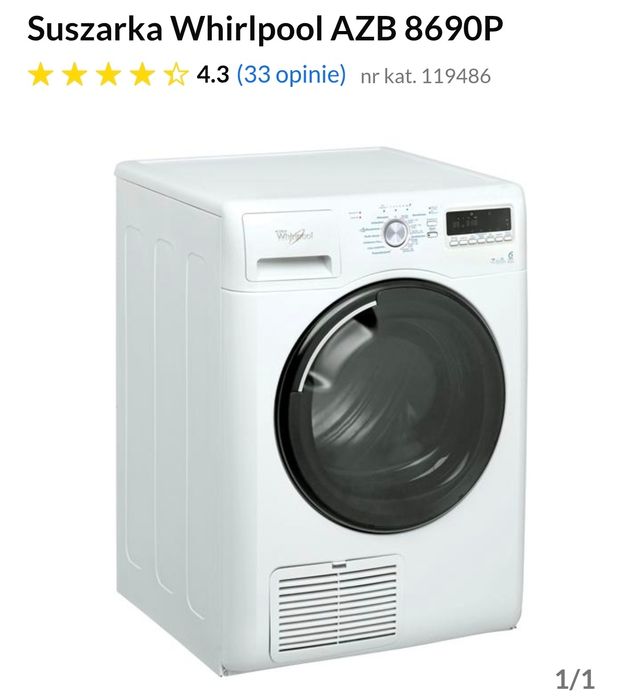suszarka whirlpool azb 8690 p