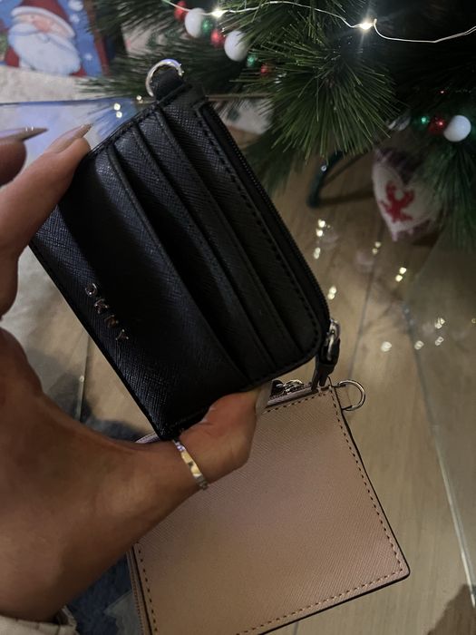 DKNY portfelik na karty 2 sztuki