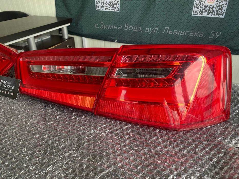 Задні Ліхтарі Audi A6 C7 2011-2014 Ліхтар Європа Eu Оптика Фари Ауді