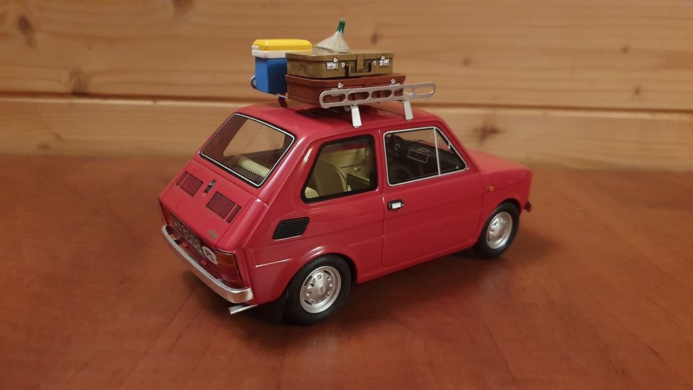 Laudoracing-model Fiat 126 - 1972r. 115/150 1:18