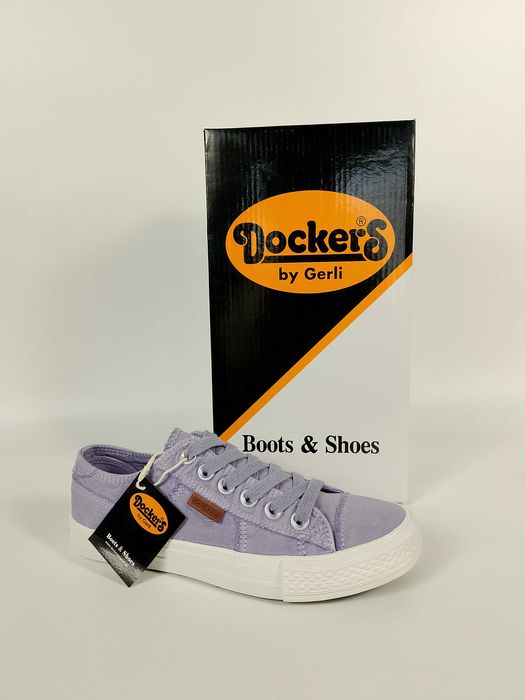 Dockers nowe tenisówki liliowe 37