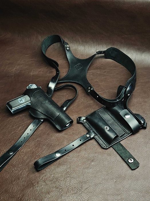 Шкіряна оперативна кобура  ПМ CZ, Форт, АПС, Sig Sauer, H&K, GLOCK