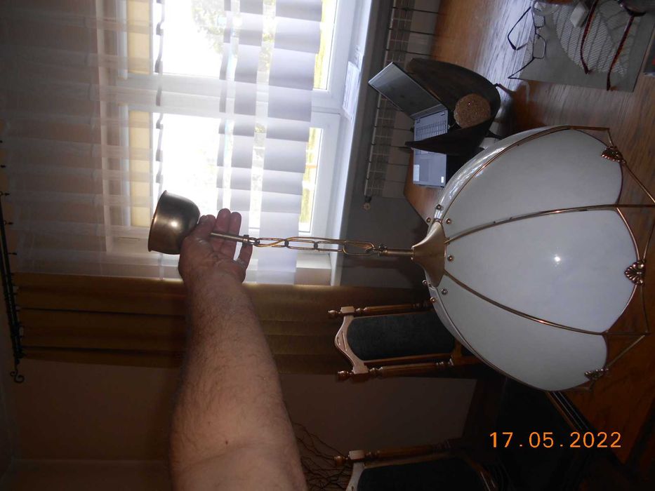 Lampa wisząca biała