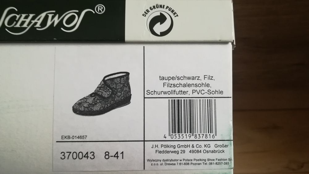 Kapcie damskie Schawos