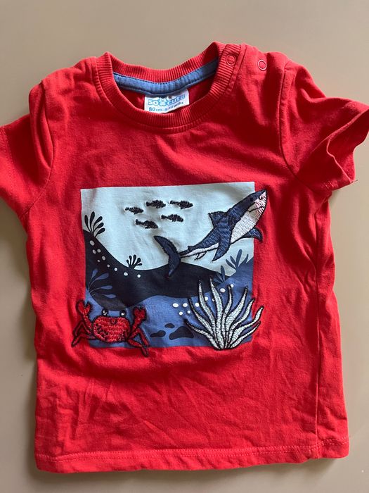 Wakacyjny t-shirt niemowlęcy So Cute 80