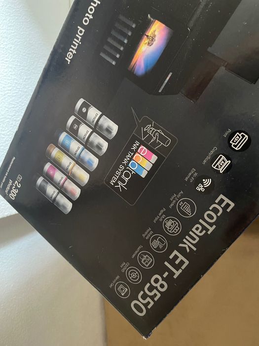 Epson EcoTank ET-8550 A3+. Novo, Selado