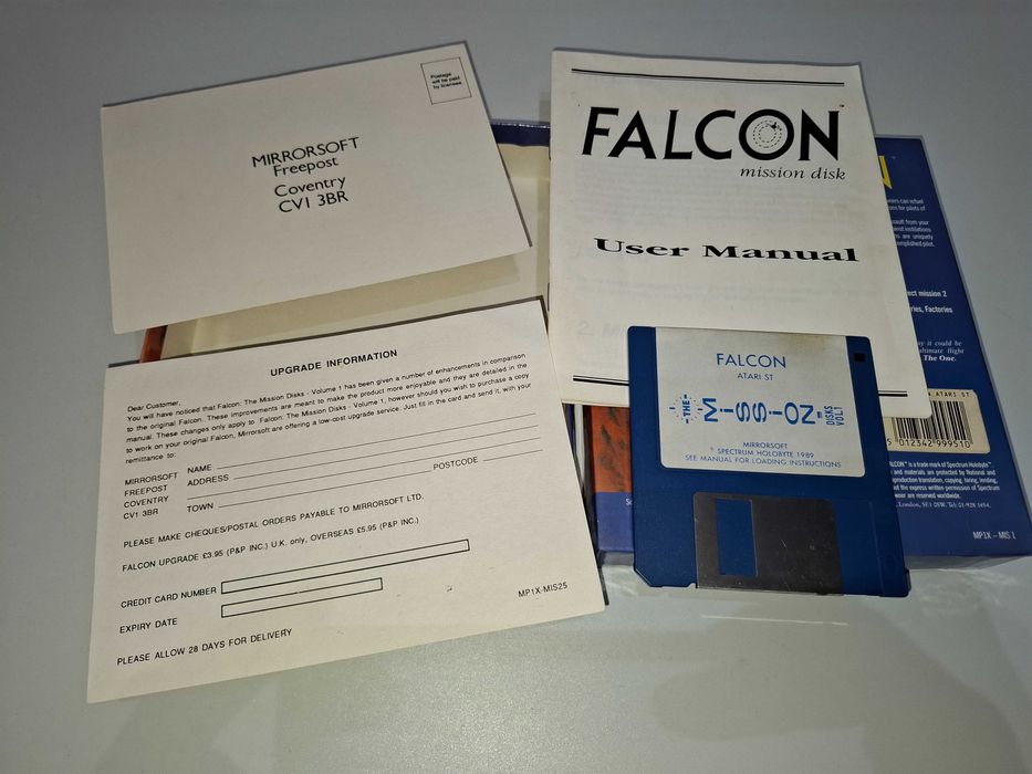 Falcon THe Mission Disks vol 1 - Atari ST