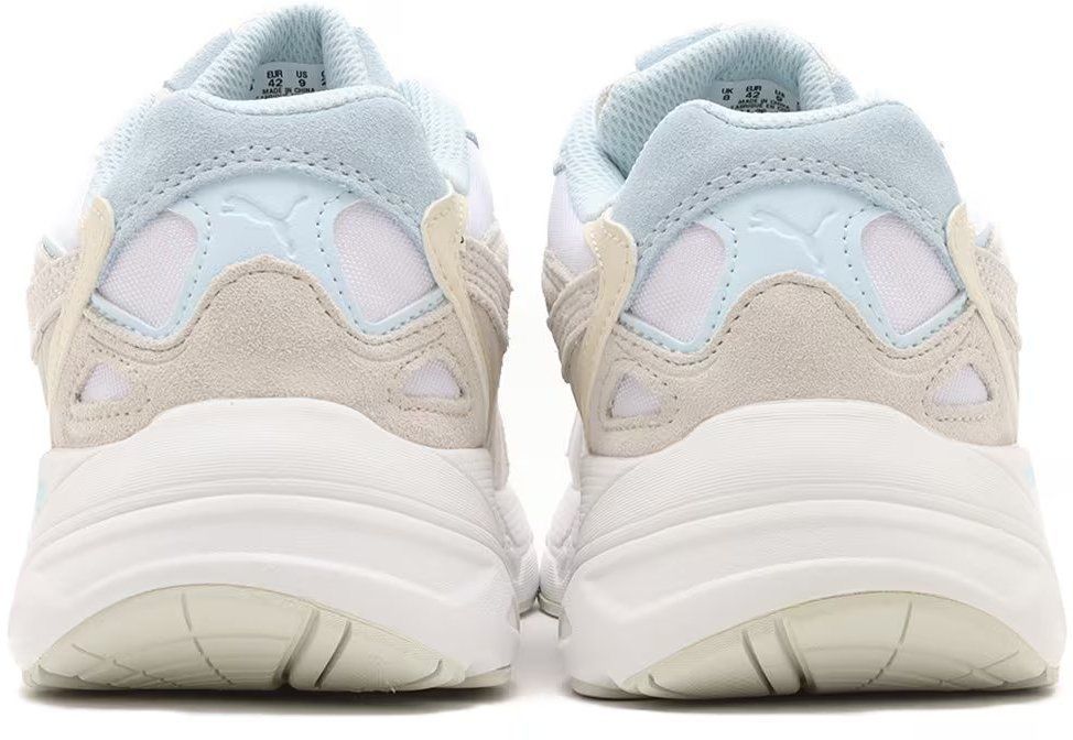 Buty męskie Puma Teveris Nitro r.42 Białe Błękitne Lekkie Sneakersy