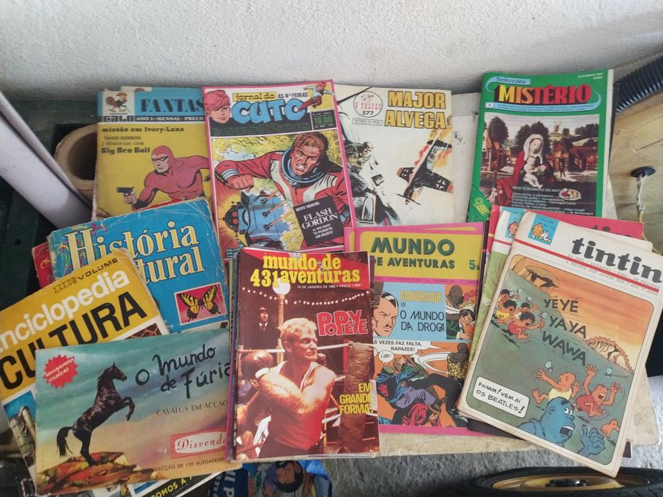 Revistas antigas, juvenis, décadas 70 e 80 / revistas de música anos 90/2000