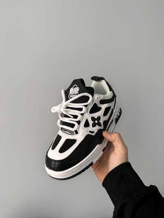 Кросівки Louis Vuitton Skate / Black / луі вітон скейт чорні лв свага