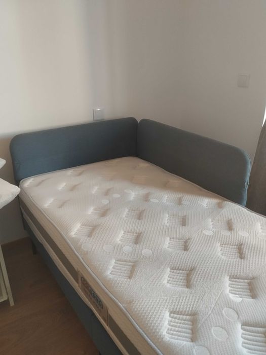 Cama solteiro e colchão