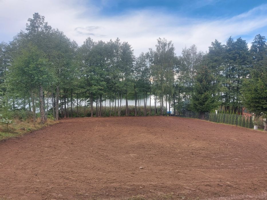 Mulczer leśny wycinka samosiejek melioracje ziemia żwir piasek koparka