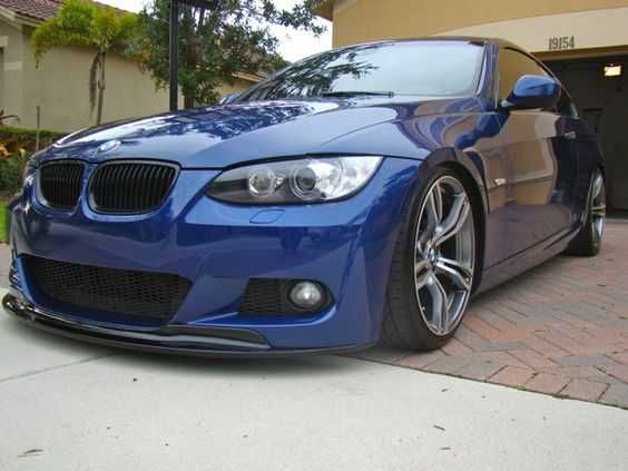 Dokładka zderzaka przód BMW 3 E92 GTS 06-09 Przedlift M Pakiet