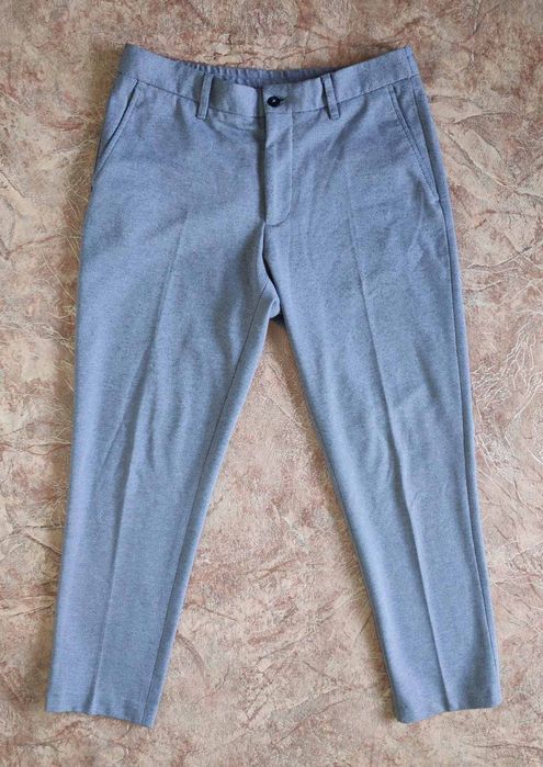 Укороченные брюки зауженного кроя Zara