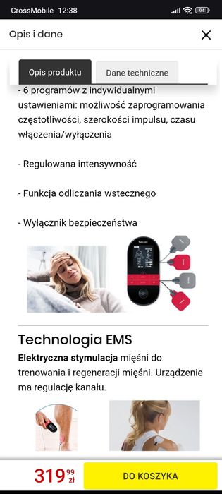 Elektrostymulator BEURER EM 59