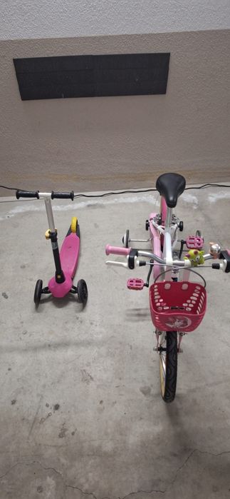 Venda de bicicleta + trotinete