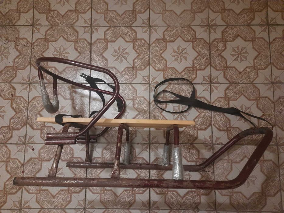 Детские санки Vitan со съемной спинкой