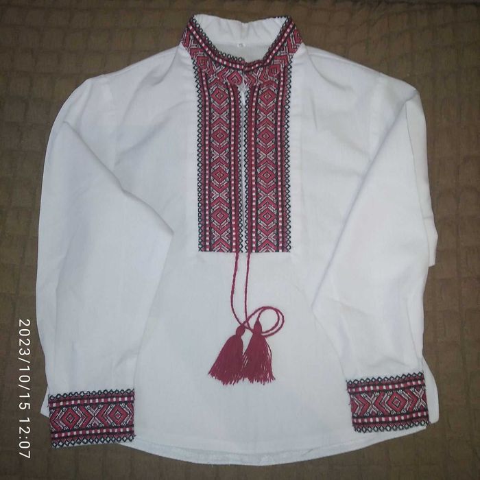 Дитяча вишиванка для хлопчика