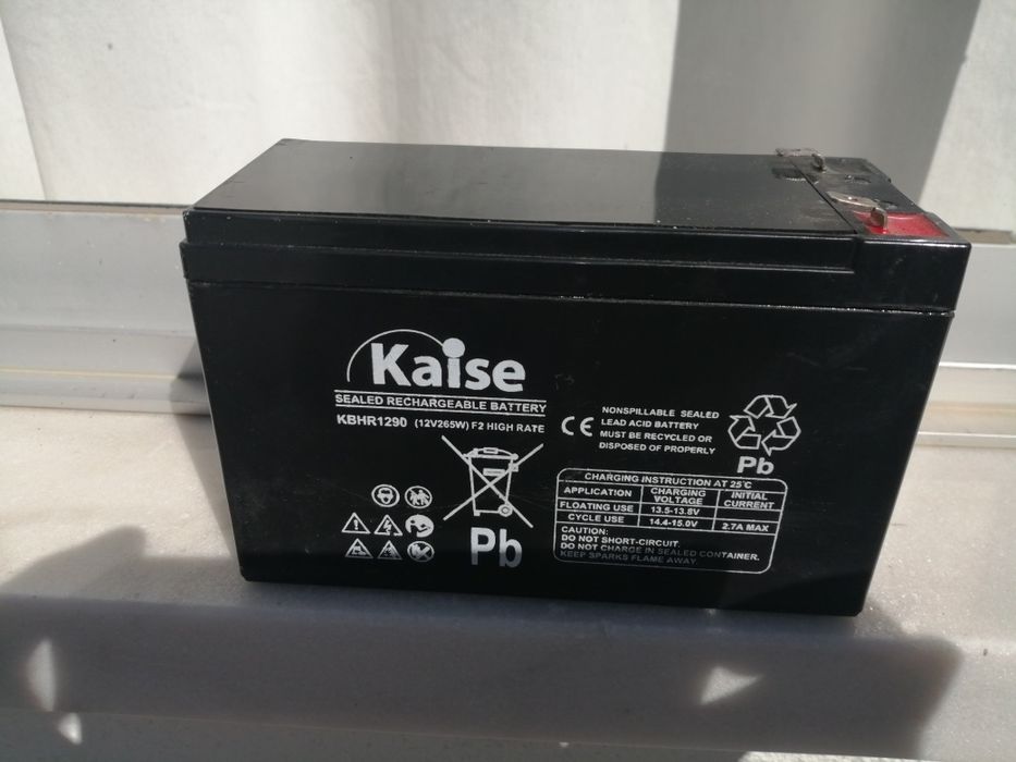 Bateria 12v Lítio selado recarregável