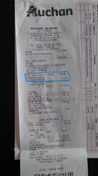 Robot Cozinha - Bosch Nova ainda em caixa