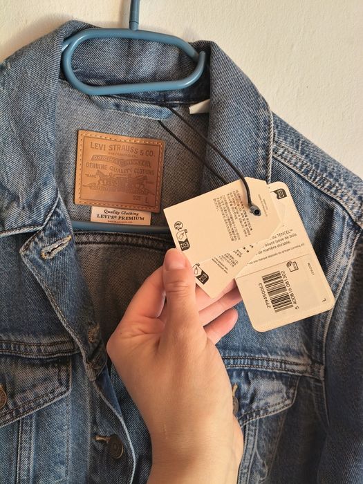 Nowa Kurtka Jeansowa Levi's Premium Original Trucker L Katanka z Metką