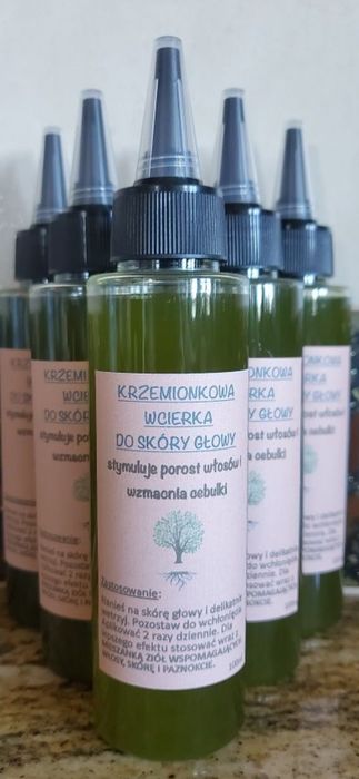 Wcierka wspomagająca porost i gęstość włosów.