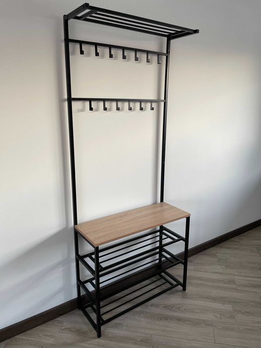 Передпокій металевий SUNRISE в стилі Лофт. Метал + ЛДСП.