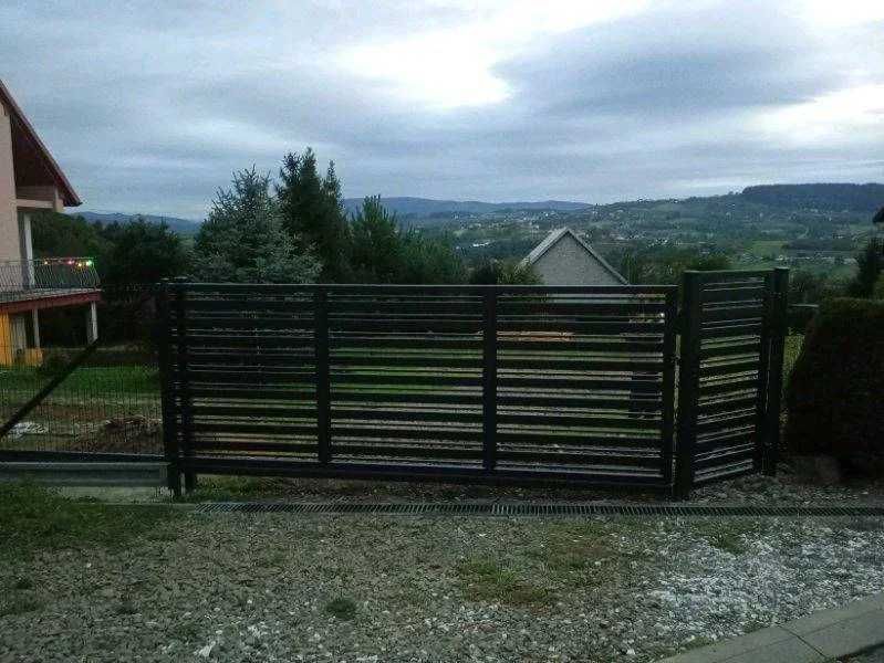 Ogrodzenie panelowe 123 cm fi4 – komplet 45 zł/mb | Podmurówka w cenie