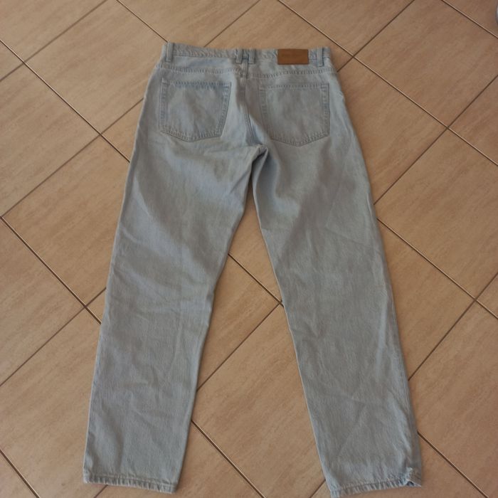 firmowe spodnie jeans-PULL&BEAR-rozmiar-32-L
