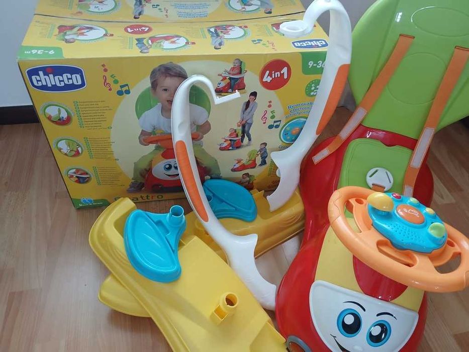Chicco Carrinho Andador Quattro - 4 em 1