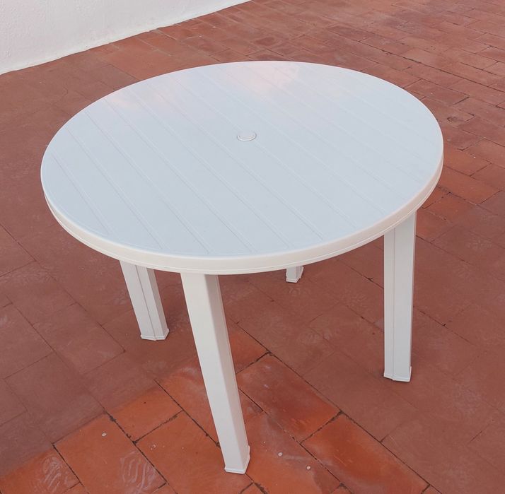 Mesa de terraço 90cm plàstico