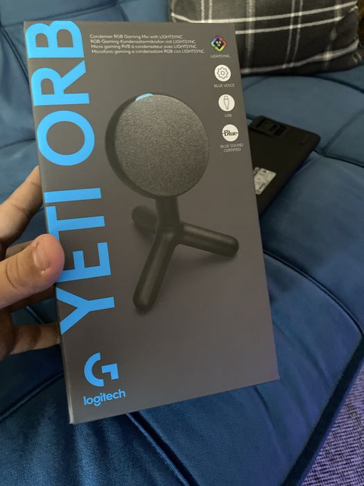 Microfone Logitech Yeti Orb