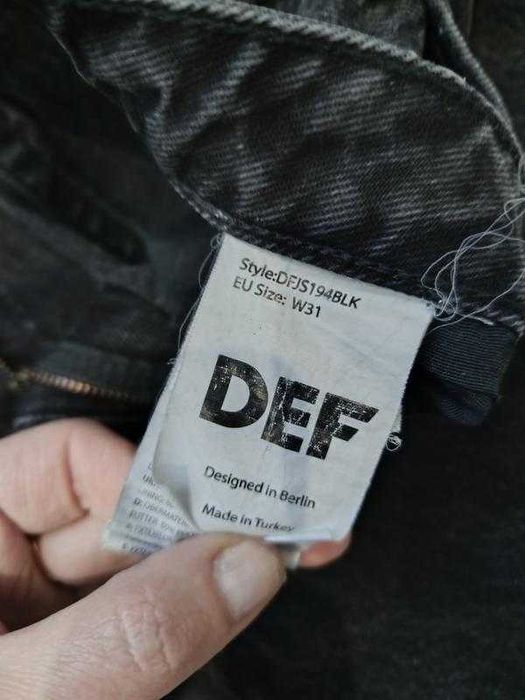 Джинси чоловічі чорні Def /31 p.