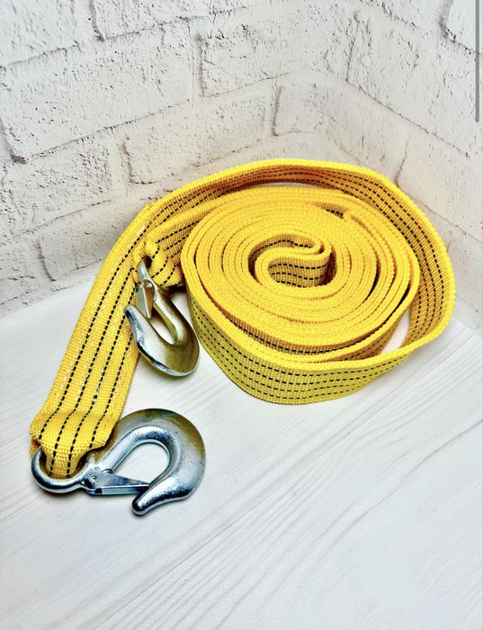 Трос буксировочный CarLiFe 2,5т 3т 4,5т 5т 5,5т 6т 6,5т 8т