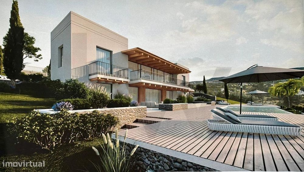 Terreno com Vista Mar, Projeto Arquitetónico Aprovado– Vale da Rosa, L