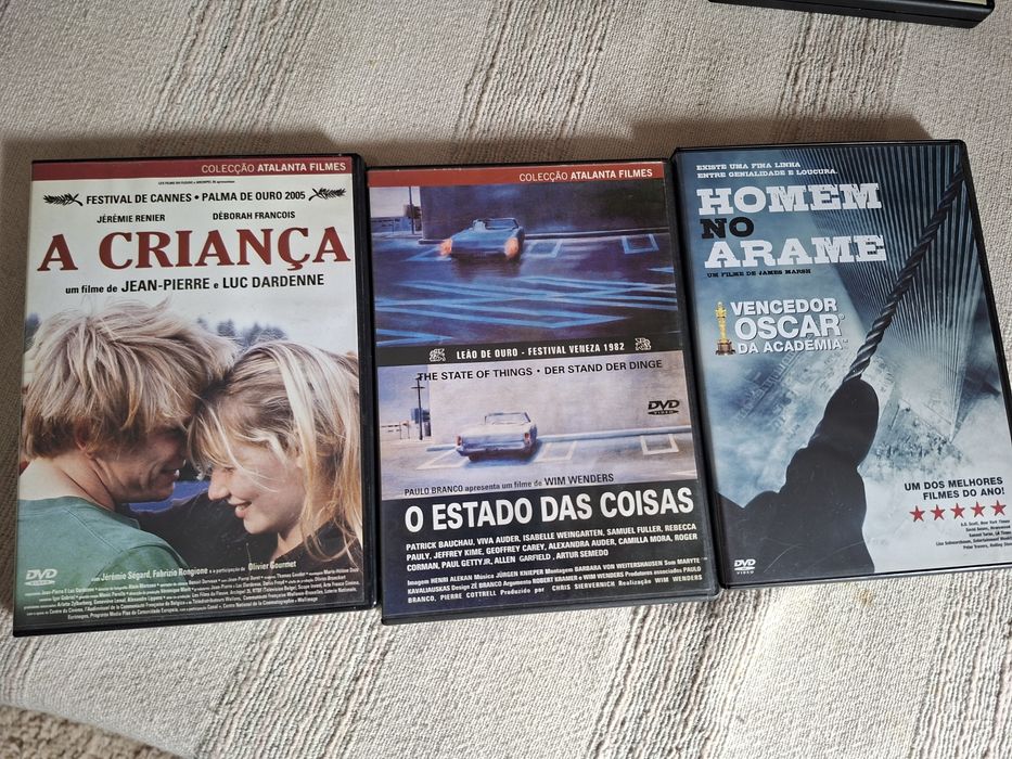Três dvds cinema de autor por nove euros