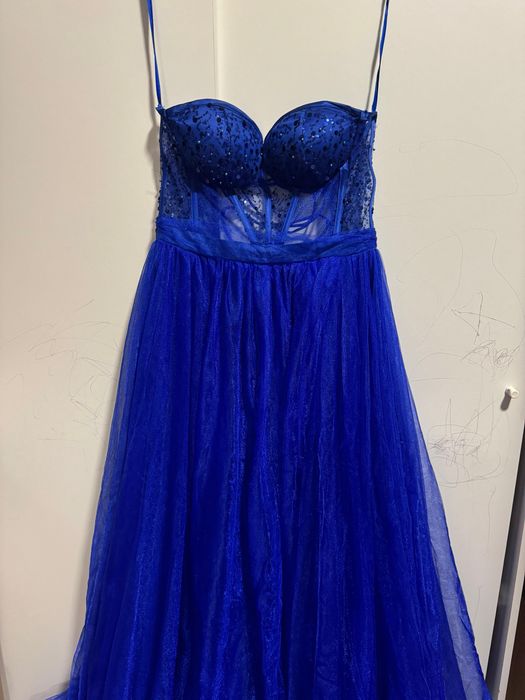 Vestido de gala Azul