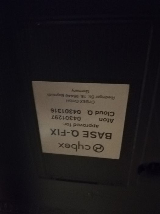 Ovo Cybex Cloud T i-Size + base Q-fix Automóvel