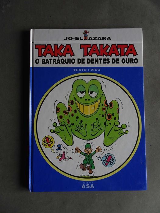 Livro ASA - Taka Takata - O Batráquio dos dentes de ouro (capa dura)