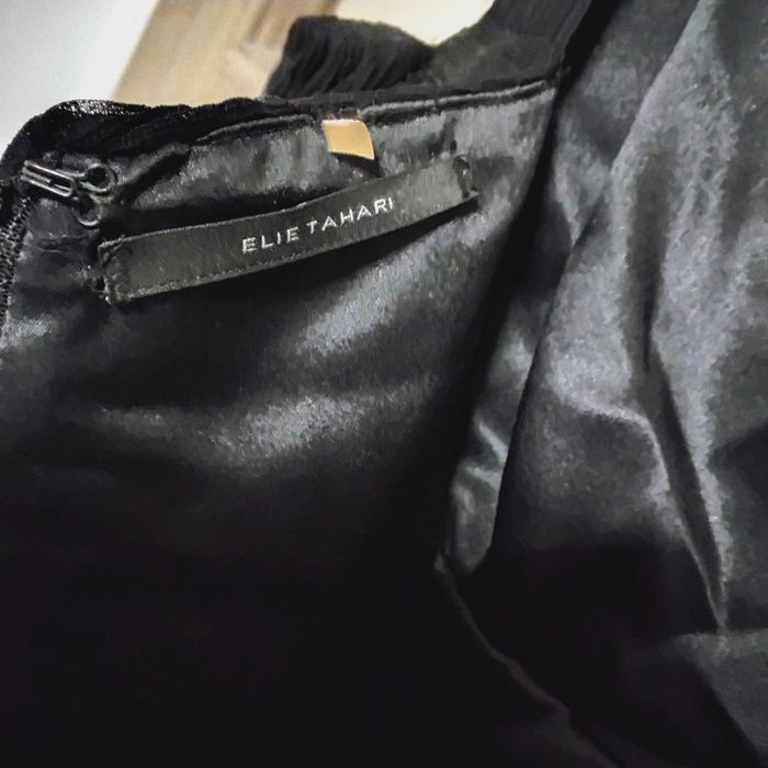 Designerska sukienka Ellie Tahari czarna M