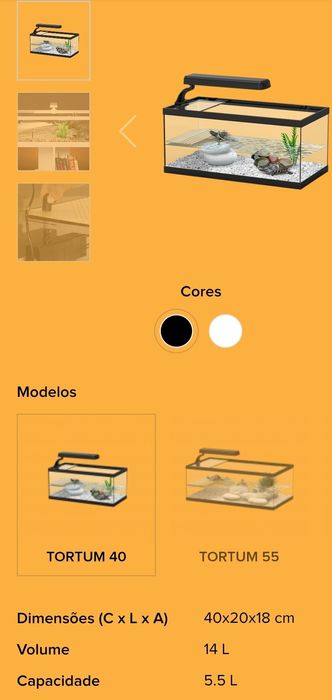 Aquario para Tartuga