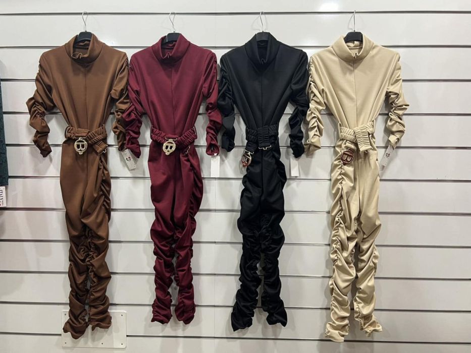 Kombinezon lycra modelujący z paskiem xs s,m