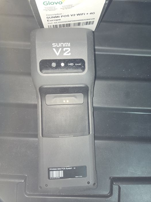 terminal de ponto de venda (POS) móvel Sunmi V2.