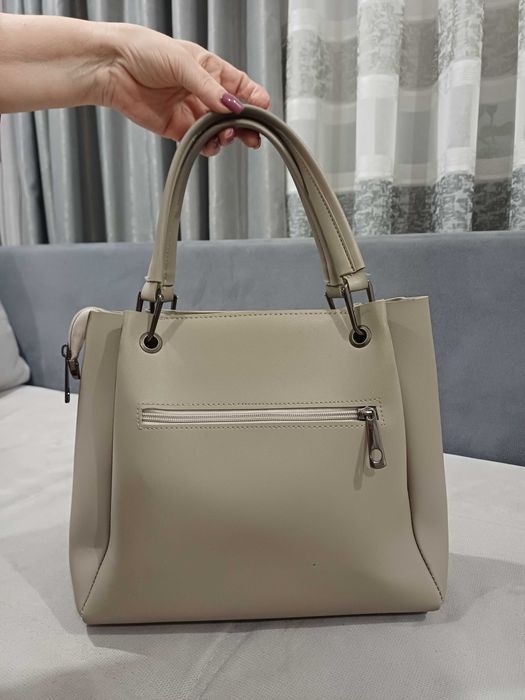 сумка женская бежевая